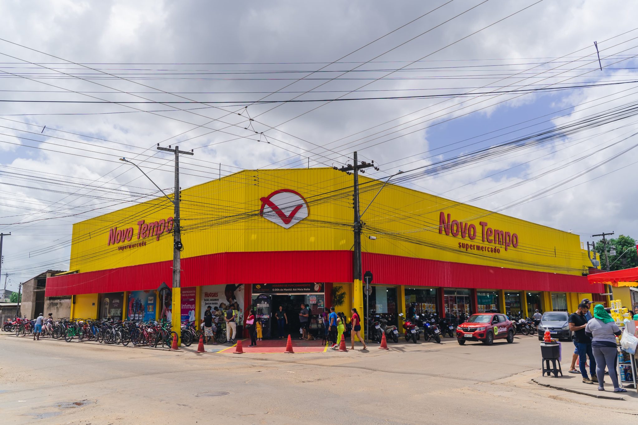 Conheça nossas lojas - Novo Tempo Supermercados